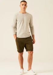 Garcia Strickpullover Khaki/Grau/Beige
