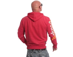 YAKUZA Hoodie Time Trouble Rot/Rosa/Dunkelrot
