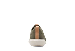 Clarks Step Urban Mix Sneaker Dunkelgrün/Khaki/Grün