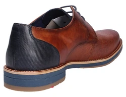 Lloyd Schnürschuh Modischer Schnitt Orange/Braun/Beige