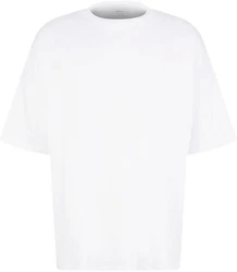 TOM TAILOR Denim T-Shirt Oversized Weiß/Creme/Hellblau/Beige