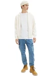 TOM TAILOR Denim T-Shirt Oversized Weiß/Creme/Hellblau/Beige