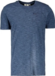 GARCIA T-Shirt marine/rauchblau/weiß