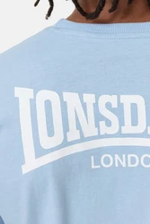 Lonsdale T-Shirt Ardullie Hellblau/Blau
