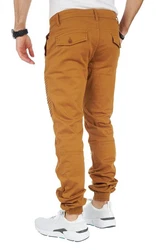 Styleko Cargohose 8009 Braun/Khaki/Orange