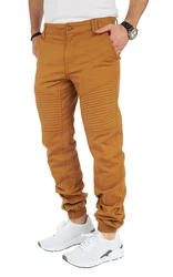 Styleko Cargohose 8009 Braun/Khaki/Orange