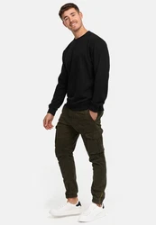 Indicode Pullover Holt Schwarz