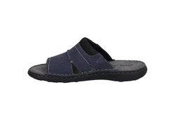 Josef Seibel Pantolette Vincent 07 Blau/Hellblau/Dunkelblau