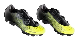 MTB Schuhe SCORE gelb-schwarz gesprenkelt %%% Fahrradschuh