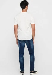 Only & Sons Jeans Weft (1-tlg) Hellblau/Dunkelblau/Blau