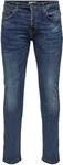 Only & Sons Jeans Weft (1-tlg) Hellblau/Dunkelblau/Blau