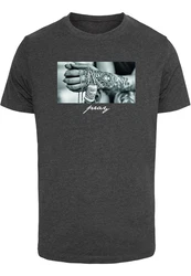 Mister Tee T-Shirt Pray 2.0 Tee Grau/Dunkelgrau