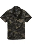 Brandit Langarmhemd Roadstar Shirt Dunkelgrün