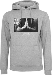 Mister Tee Herren Pray Hoody Kapuzenpullover Grau