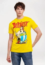LOGOSHIRT T-Shirt Asterix & Obelix Gelb