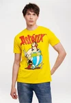 LOGOSHIRT T-Shirt Asterix & Obelix Gelb