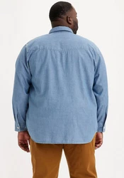 Levi's Jeanshemd BIG RELAXED FIT WESTERN Hellblau/Blau