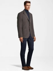 SteffenKlein Anzugsakko Slim Fit Grau/Khaki/Braun/Bordeaux/Dunkelgrau