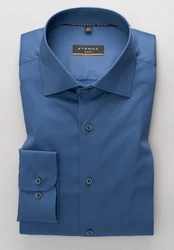 Eterna Businesshemd PERFORMANCE SHIRT Slim Fit Dunkelblau/Blau/Hellblau