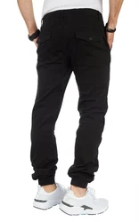 Styleko Cargohose 8009 Schwarz/Khaki