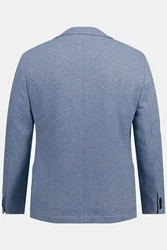 JP1880 Sakko Revers leichtes Halbfutter Grau/Blau/Hellblau