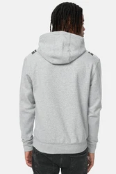 Lonsdale Kapuzensweatshirt Ullapool Grau/Hellgrau/Grün