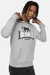 Lonsdale Kapuzensweatshirt Ullapool Grau/Hellgrau/Grün
