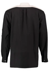 OS-Trachten Trachtenhemd Nevai Langarmhemd Schwarz/Creme/Dunkelrot/Dunkelblau/Weiß