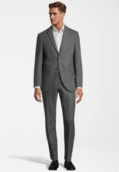 SteffenKlein Anzug Slim Fit Dunkelgrau/Grau/Hellgrau