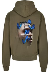 MisterTee Sweatshirt Le Papillon Hoody 