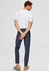 SELECTED HOMME T-Shirt SLHNEWPIMA Weiß/Creme/Grau/Hellgrau