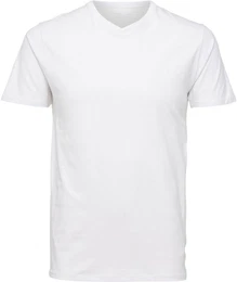 V-Shirt SLHNEWPIMA SS V-NECK TEE B NOOS