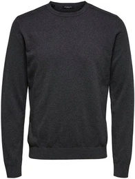 Strickpullover SLHBERG CREW NECK NOOS