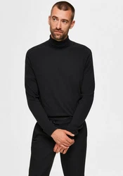 SELECTED HOMME Strickpullover SLHBERG ROLL NECK 
