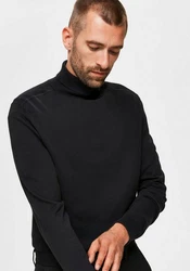 SELECTED HOMME Strickpullover SLHBERG ROLL NECK 