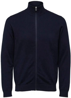SELECTED HOMME Strickjacke Berg (1-tlg) Navy (3859)