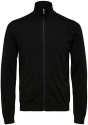 SELECTED HOMME Strickjacke Berg (1-tlg) Schwarz