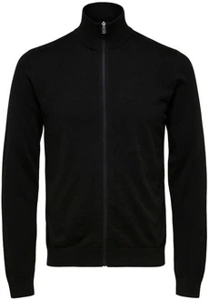 SELECTED HOMME Strickjacke Berg (1-tlg) Schwarz