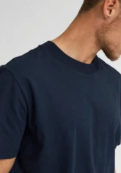 SELECTED HOMME T-Shirt SLHRELAXCOLMAN Dunkelblau