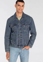 Levi's Herren The Trucker Jacket Jeansjacke blue