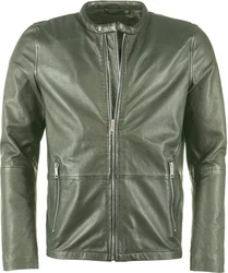Maze Lederjacke (42021111) oliv