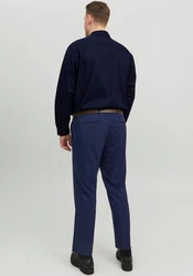 Jack & Jones Plus Hemd Blacardiff Dunkelblau/Blau