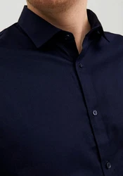 Jack & Jones Plus Hemd Blacardiff Dunkelblau/Blau