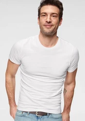 LEVI'S T-Shirt Slim 2 Pack Crewneck weiß