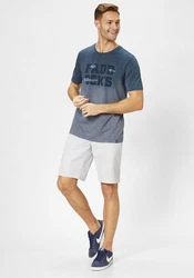 Paddock's Bermudas RELAX Regular-Fit CHINO Grau/Hellgrau/Lila