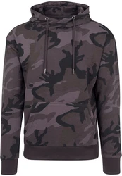 URBAN CLASSICS Herren High Neck Camo Hoody (1-tlg) Camo
