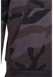 URBAN CLASSICS Herren High Neck Camo Hoody (1-tlg) Camo