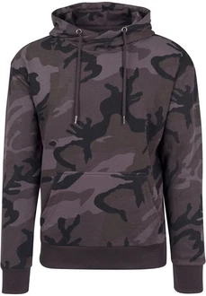 URBAN CLASSICS Herren High Neck Camo Hoody (1-tlg)