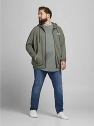Jack & Jones T-Shirt JJENOA (4834) Grau