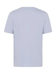 Hanro V-Shirt Living Shirts Blau/Lila/Hellblau
